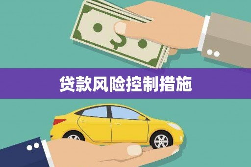 万载贷款风险控制措施
