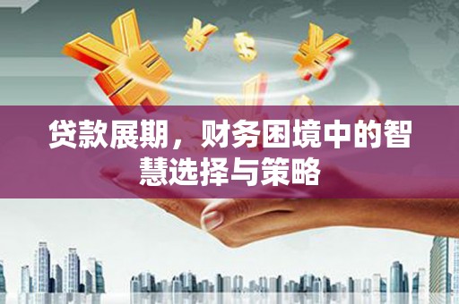万载贷款展期，财务困境中的智慧选择与策略