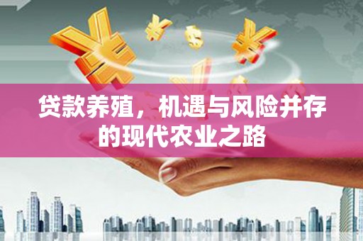 万载贷款养殖，机遇与风险并存的现代农业之路