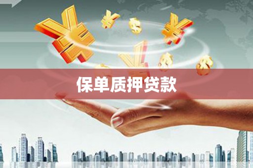 万载保单质押贷款