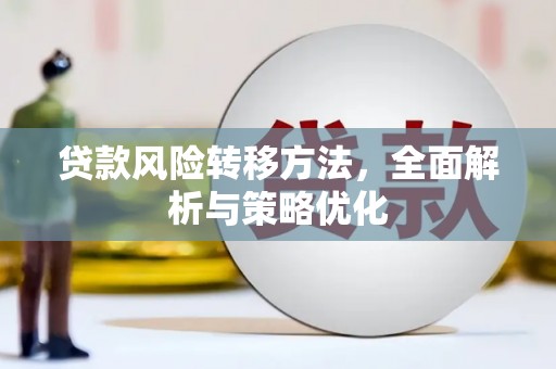 万载贷款风险转移方法，全面解析与策略优化