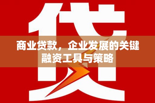 万载商业贷款，企业发展的关键融资工具与策略