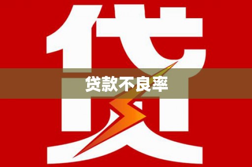 万载贷款不良率