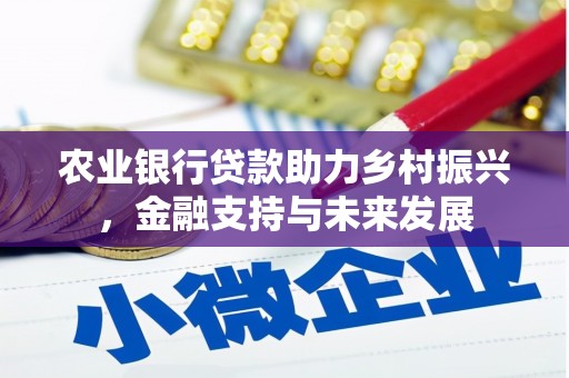 万载农业银行贷款助力乡村振兴，金融支持与未来发展