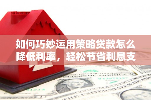 万载如何巧妙运用策略贷款怎么降低利率，轻松节省利息支出