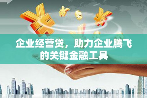 万载企业经营贷，助力企业腾飞的关键金融工具