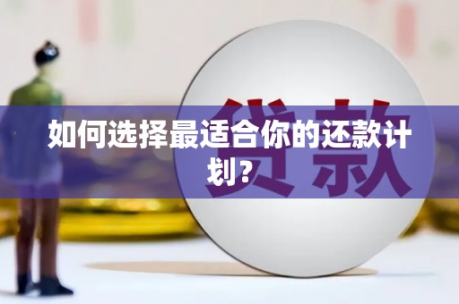 万载如何选择最适合你的还款计划？