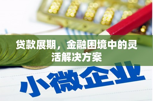 万载贷款展期，金融困境中的灵活解决方案