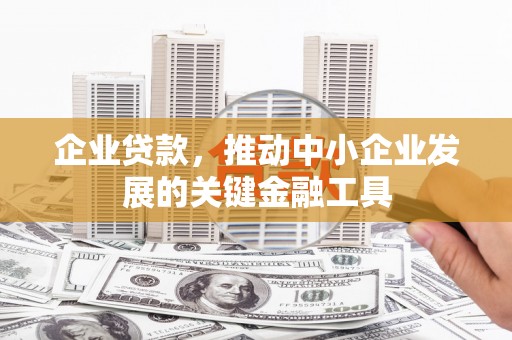 万载企业贷款，推动中小企业发展的关键金融工具