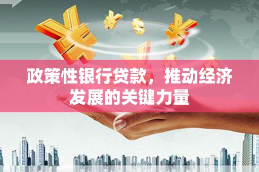 万载政策性银行贷款，推动经济发展的关键力量