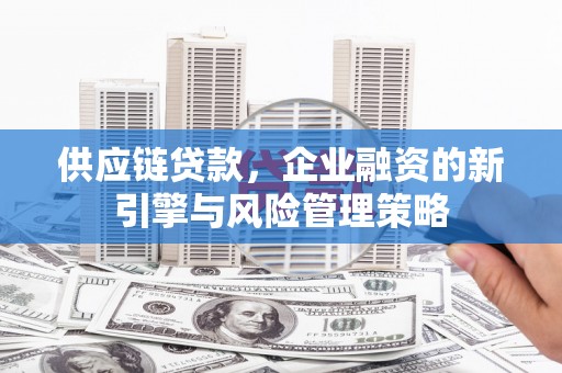 万载供应链贷款，企业融资的新引擎与风险管理策略