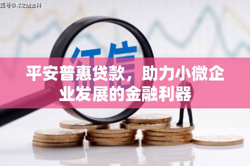 万载平安普惠贷款，助力小微企业发展的金融利器