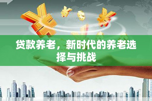 万载贷款养老，新时代的养老选择与挑战