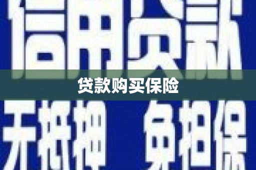 万载贷款购买保险