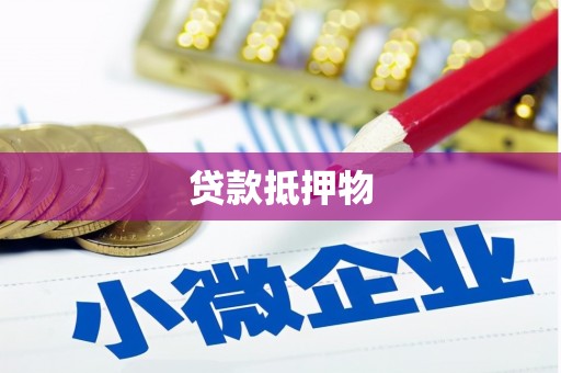 万载贷款抵押物