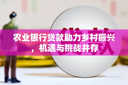 万载农业银行贷款助力乡村振兴，机遇与挑战并存
