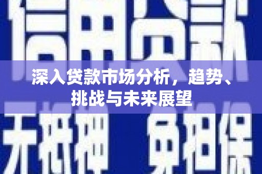 万载深入贷款市场分析，趋势、挑战与未来展望