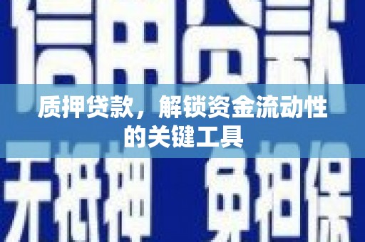 万载质押贷款，解锁资金流动性的关键工具