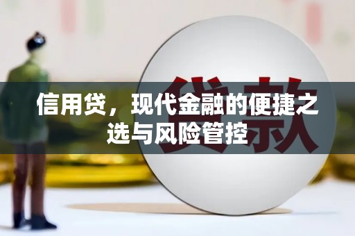 万载信用贷，现代金融的便捷之选与风险管控