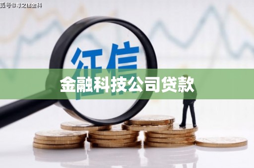 万载金融科技公司贷款