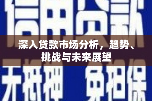 万载深入贷款市场分析，趋势、挑战与未来展望