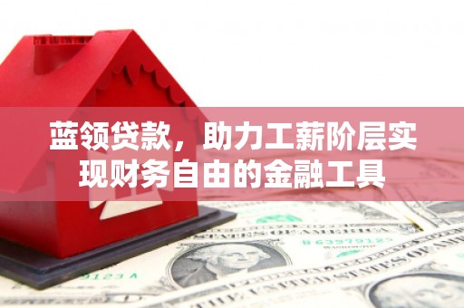 万载蓝领贷款，助力工薪阶层实现财务自由的金融工具