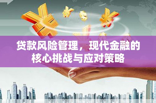 万载贷款风险管理，现代金融的核心挑战与应对策略