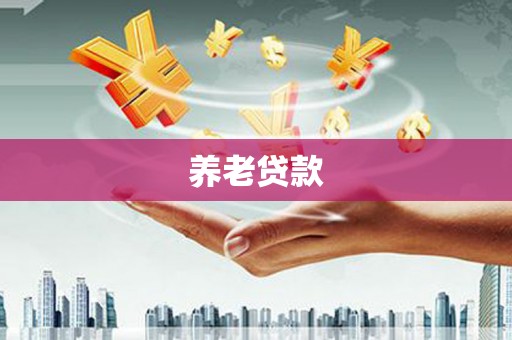 万载养老贷款