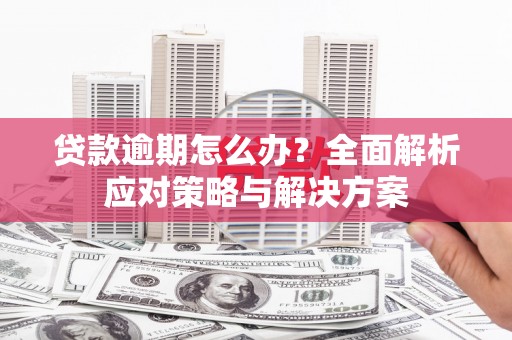 万载贷款逾期怎么办？全面解析应对策略与解决方案