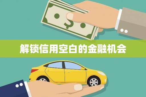 万载解锁信用空白的金融机会