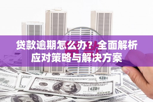 万载贷款逾期怎么办？全面解析应对策略与解决方案