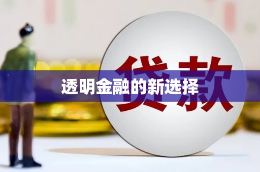 万载透明金融的新选择