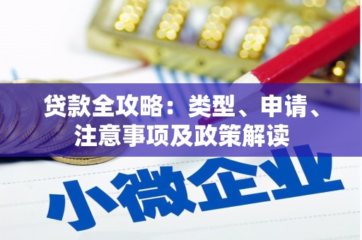 万载贷款全攻略：类型、申请、注意事项及政策解读