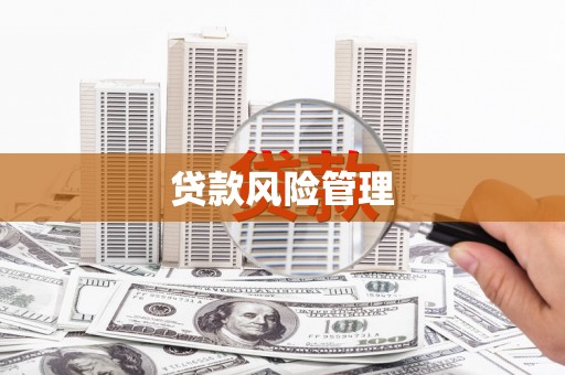 万载贷款风险管理